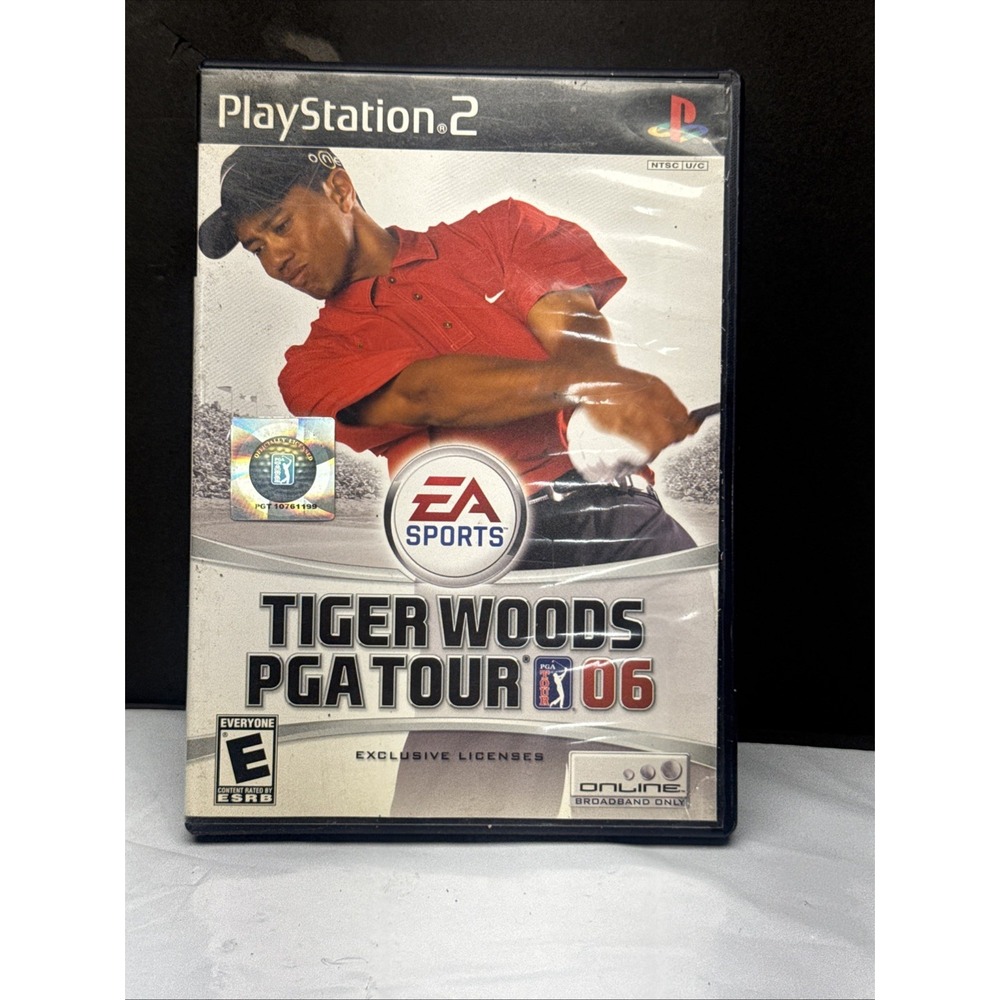 Tiger Woods PGA Tour 06 Sony‎ PS2 Golfmasters Complete With Manual